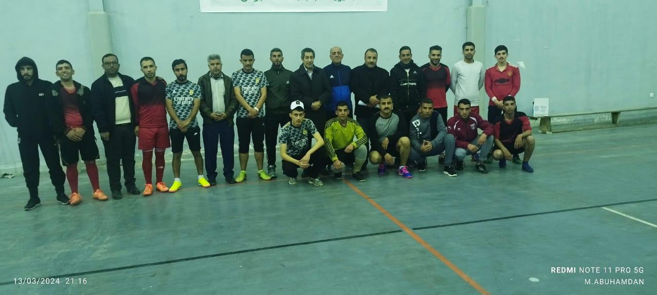 انطلاق فعاليات بطولة الشباب الرمضانية لكرة القدم في جرش