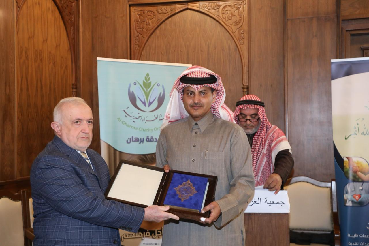 قطر توزع 874 سلة غذائية في الأردن
