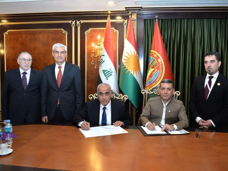 اتفاقية تعاون أكاديمي بين جامعة الحسين بن طلال وجامعة صلاح الدين (SUE)العراقية