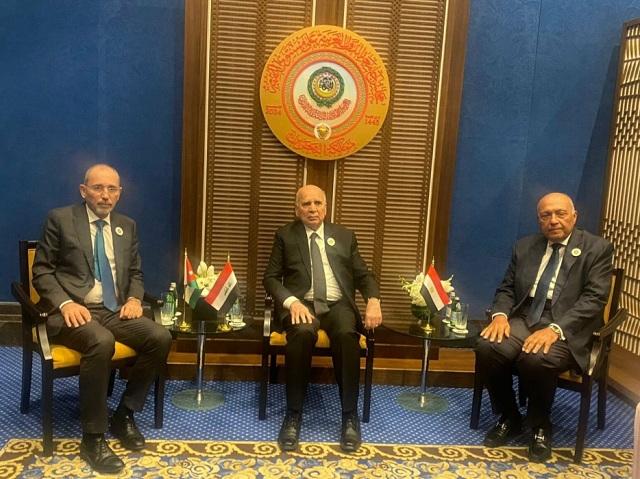 الأردن والعراق ومصر يؤكدون الحرص المشترك على تعزيز التعاون الثلاثي