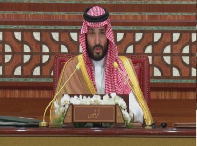 بن سلمان يدعو المجتمع الدولي لدعم جهود وقف إطلاق النار في غزة