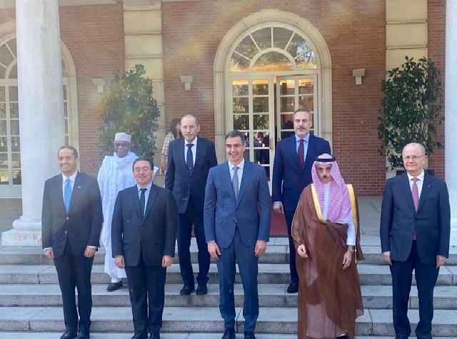 اجتماع عربي إسباني في مدريد لبحث جهود وقف العدوان الإسرائيلي على غزة