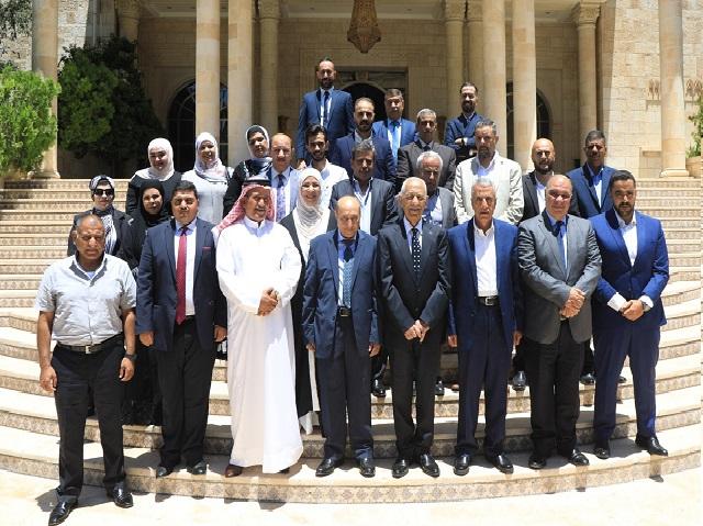 العيسوي يلتقي وفدين من أبناء عشائر ارتيمة والثوابية والمراهفة (صور)