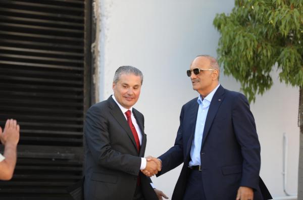 الرئيس الخصاونة في بيت يافا