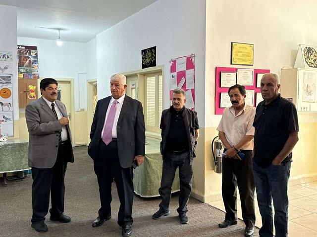 عضيبات يطلع على الخدمات التي تقدمها جمعية البتراء للتربية الخاصة .