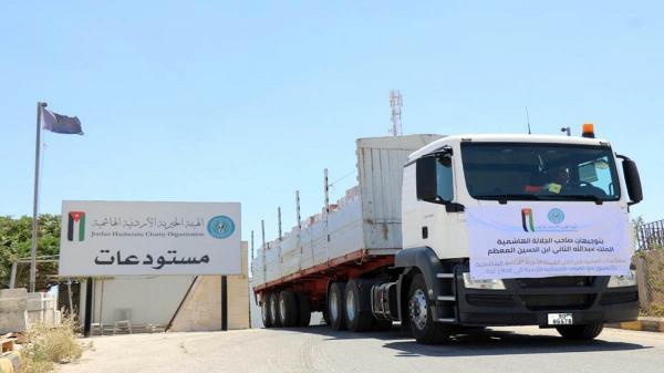 الحكومة تكشف حجم المساعدات المرسلة الى غزة منذ بدء الحرب