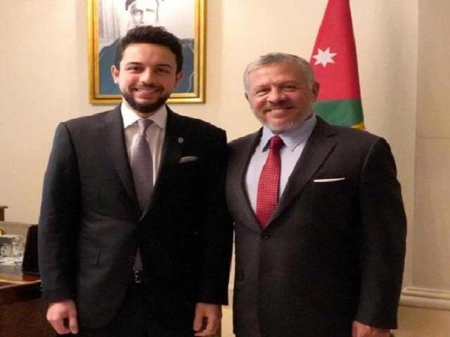 عضيبات يهنئ بقدوم الاميره ايمان الحسين