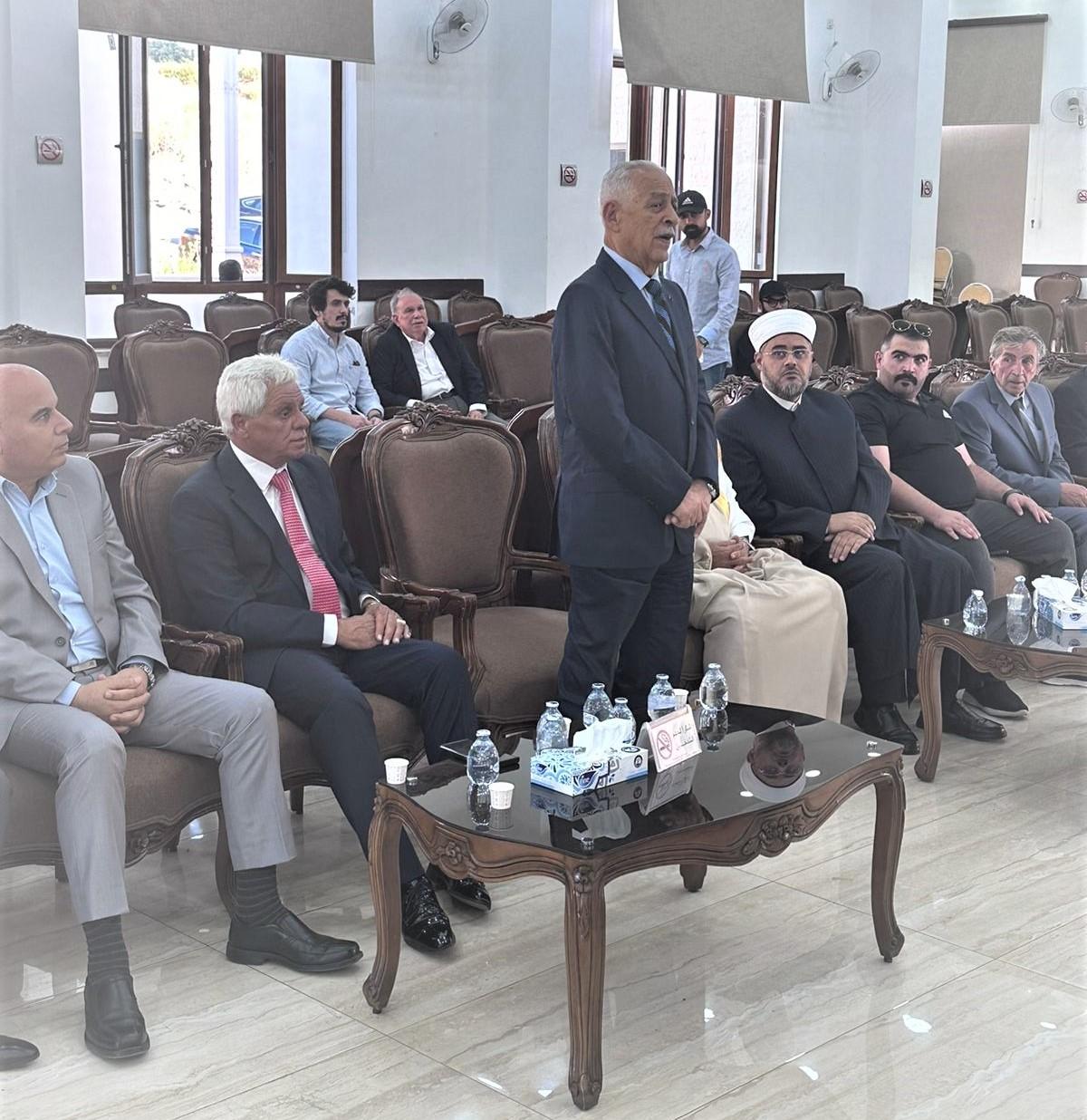 العيسوي يعزي عشيرة الحياري*