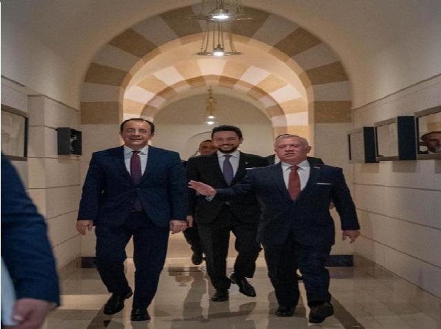 الملك للرئيس القبرصي: وقف حرب غزة متطلب أساسي لمنع التصعيد
