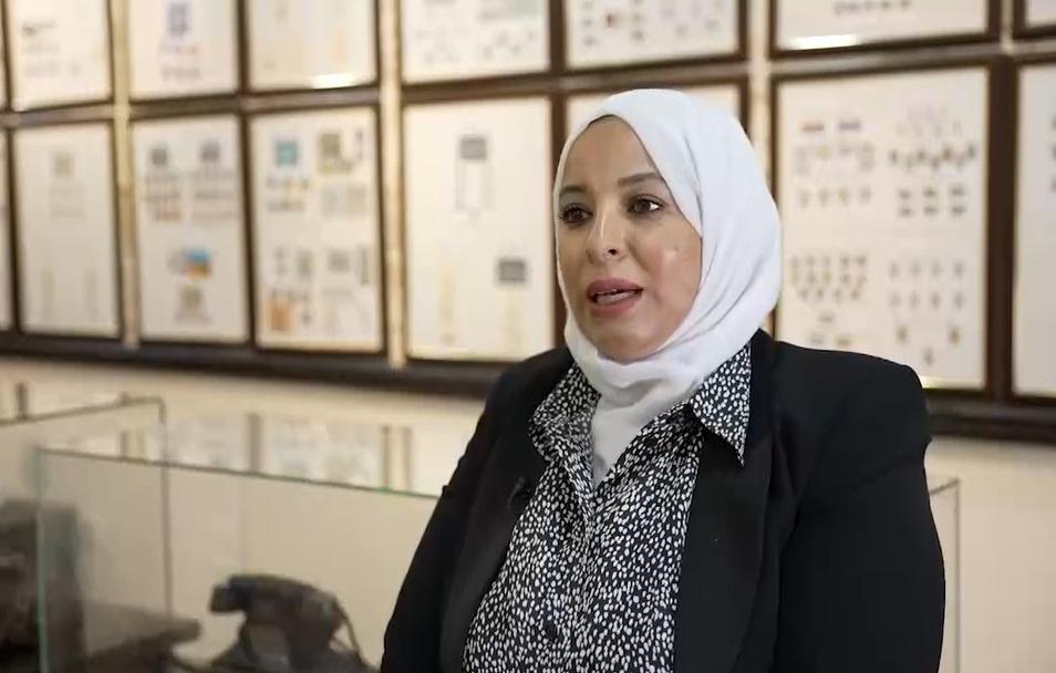 هنادي الطيب مديرة عامة لشركة البريد الأردني