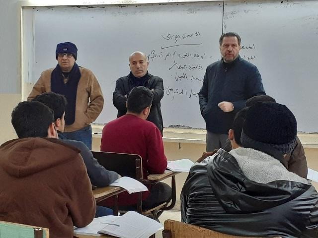جولة تفقدية لمدير تربية جرش في مدارس ساكب لمتابعة سير العملية التعليمية