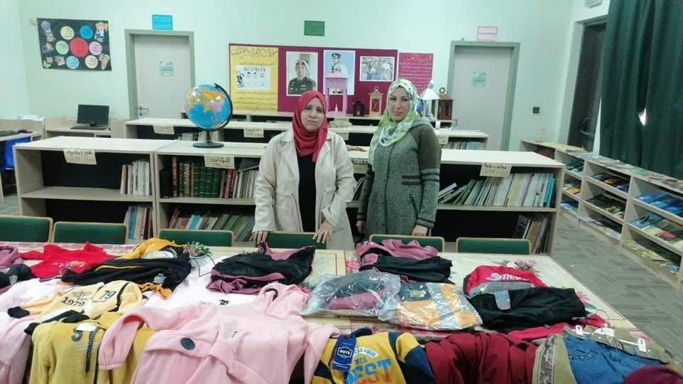 مدرسة حطين الأساسية تطلق مبادرة “كسوة العيد