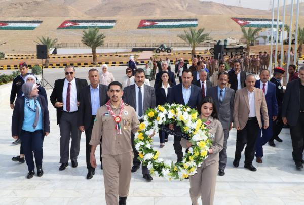 العجارمة: نَهرُ الشّهادَةِ العظيم جارٍ لن ينضب دفاعا عن الأردن والأمة