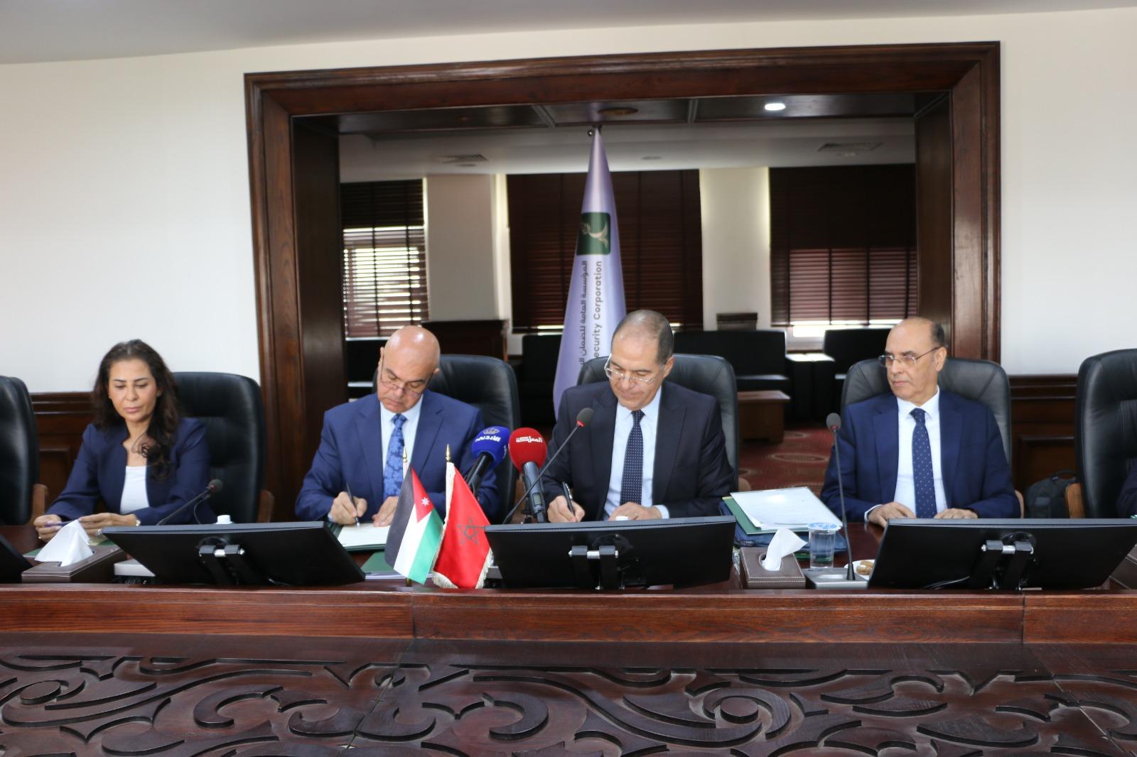 مؤسسة الضمان توقع مذكرة تفاهم مع صندوق الإيداع والتَّدبير المغربي