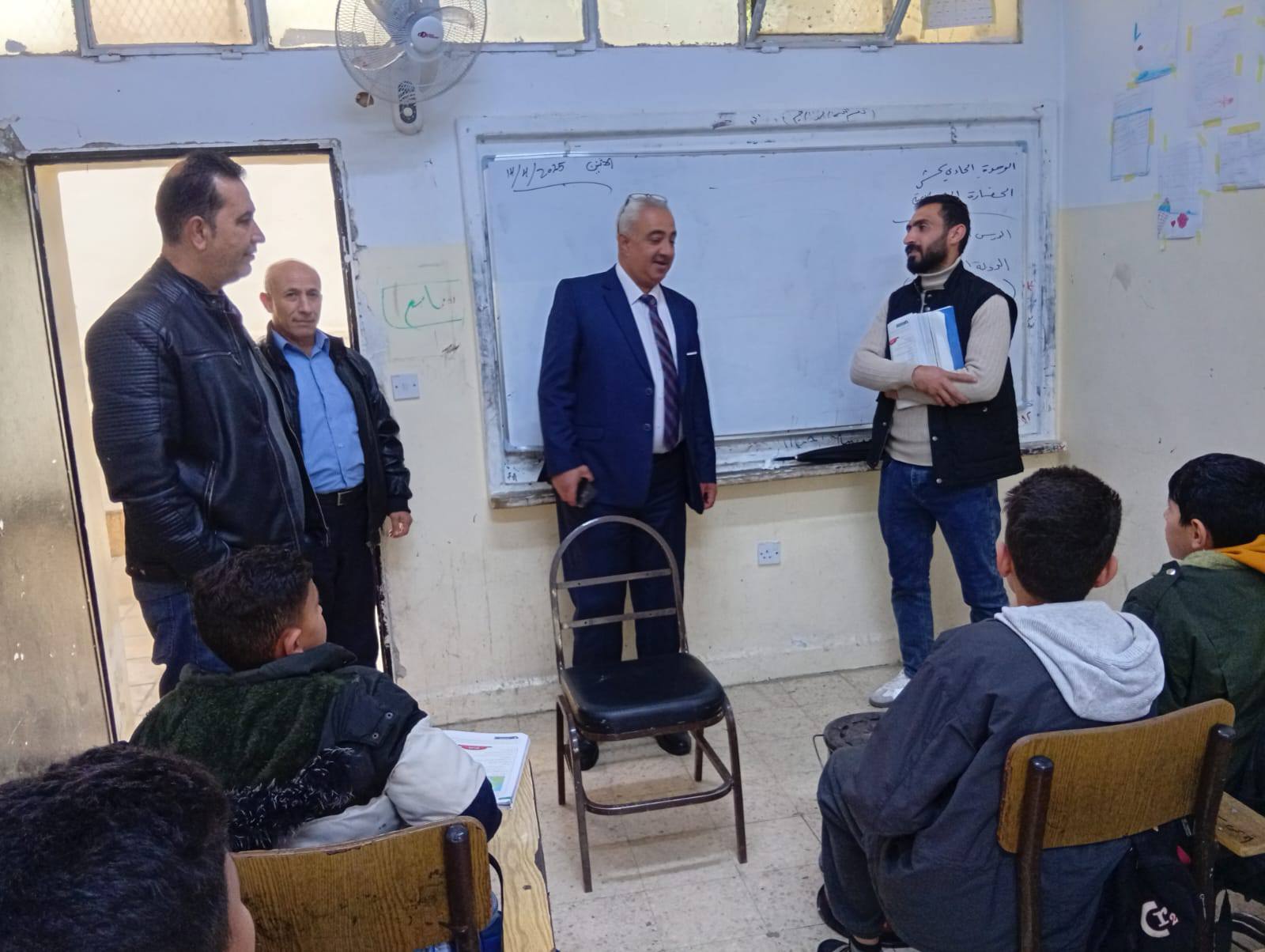 جويعد :جولة تفقدية لمدارس منطقة راسون