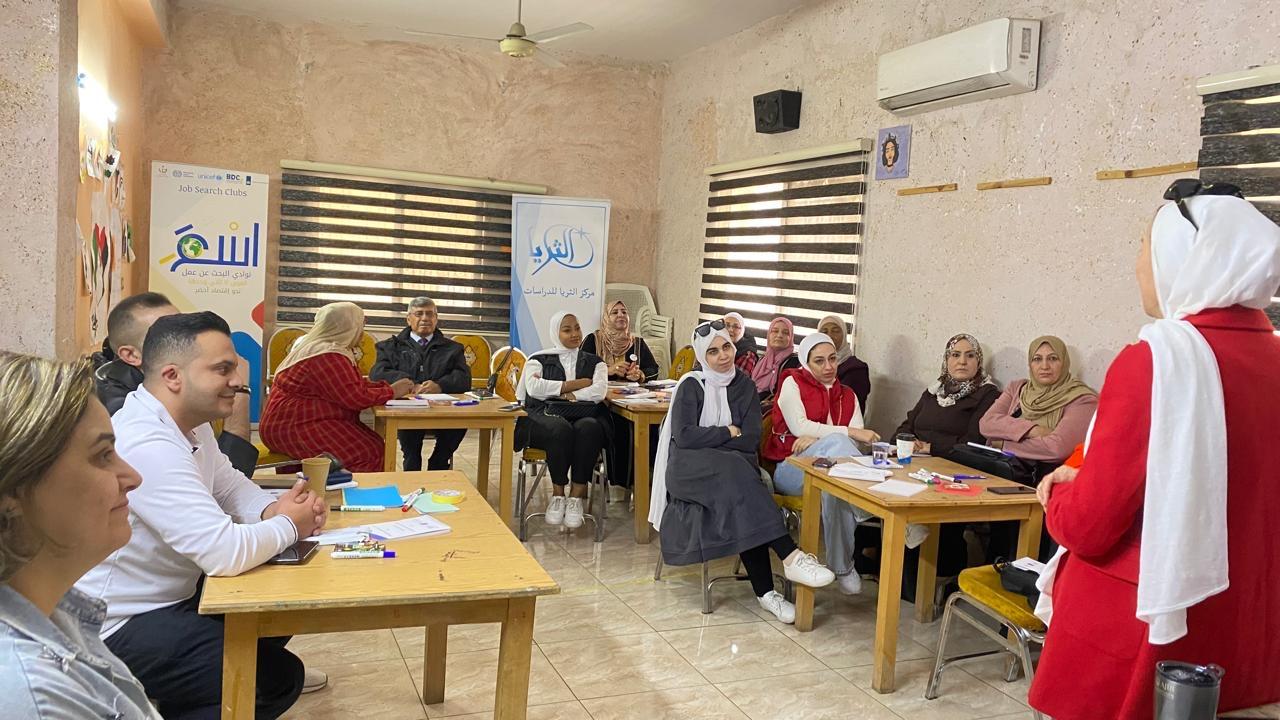 دورة تدريبية في مركز شابات جرش لتعزيز مشاركة المرأة والشباب في مجال الأمن والسلام