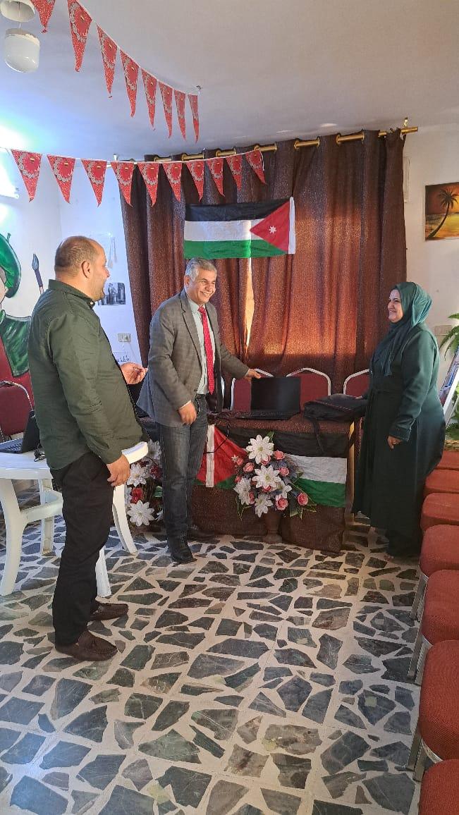 مدير شباب عجلون يتفقد مركز شباب وشابات صخرة ويؤكد دعم المبادرات الشبابية