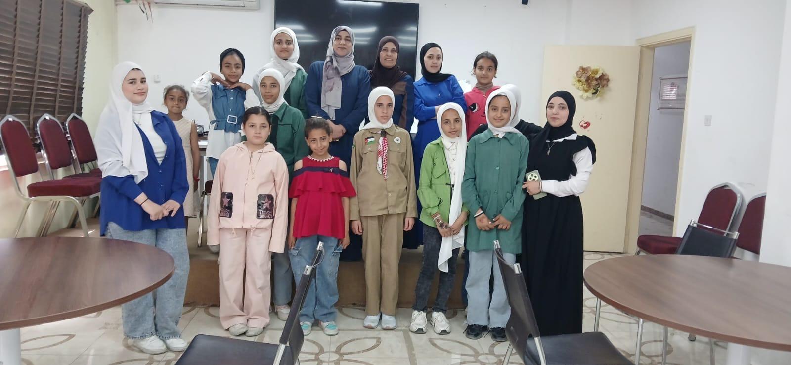 دورات تدريبية في الرسم ولياقة البدنية و برنامج مهاراتي في مراكز شبابية في إربد