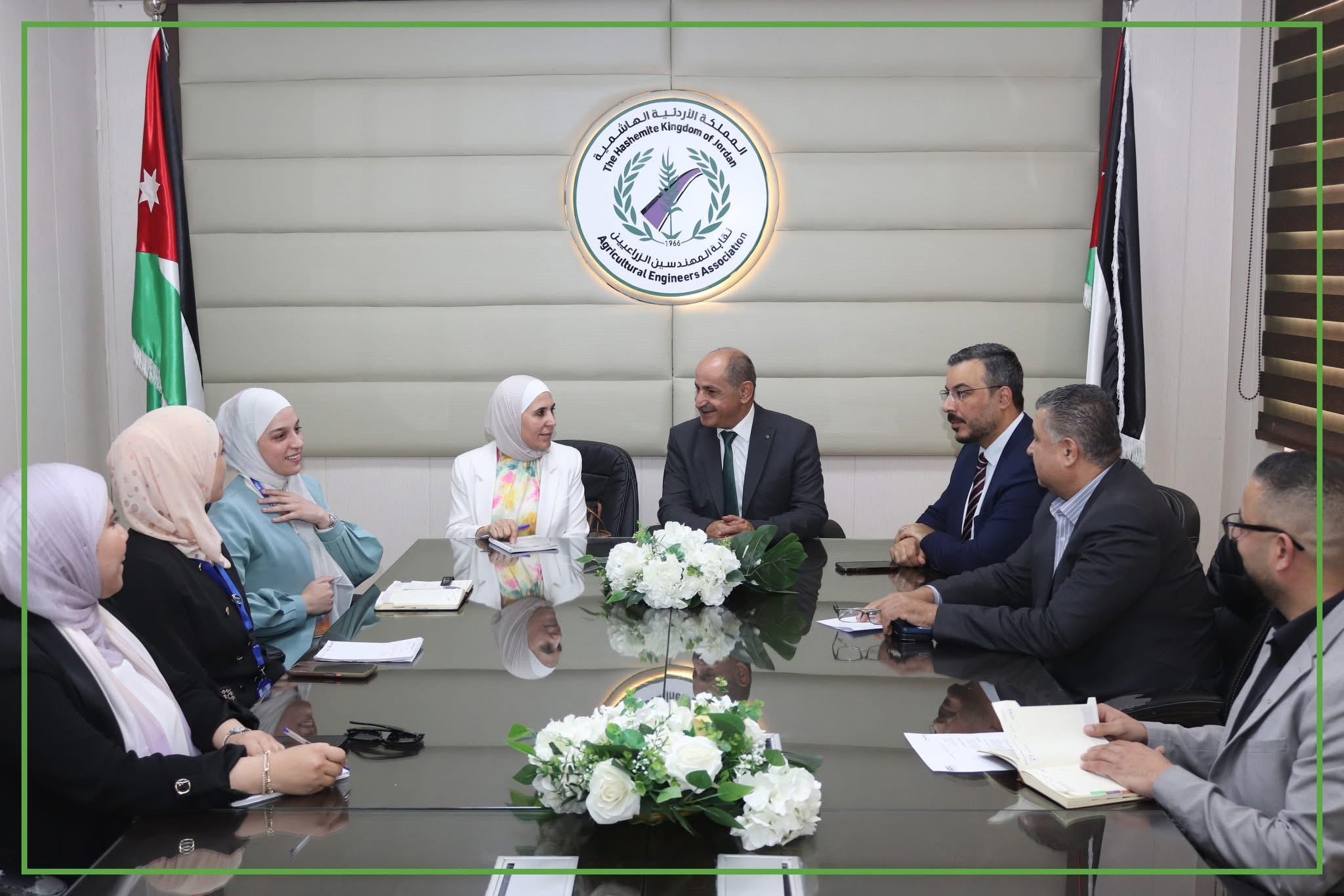 مركز تطوير الأعمال BDC يزور نقابة المهندسين الزراعيين