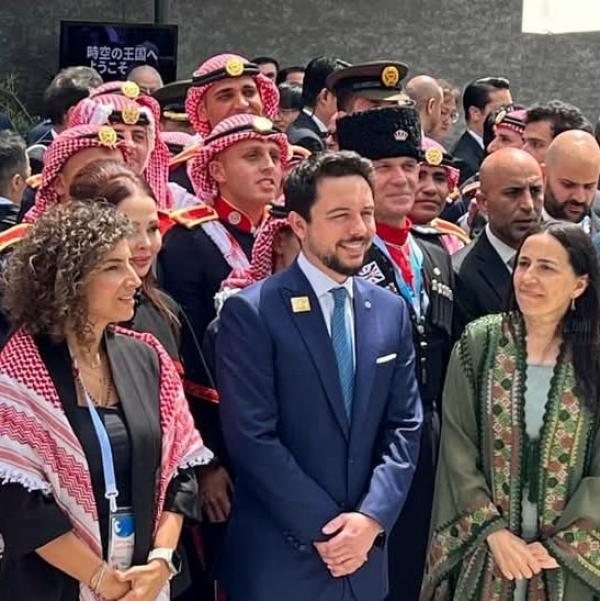 ولي العهد من إكسبو اليابان: فرصة في غاية الأهمية لتقديم الأردن للعالم