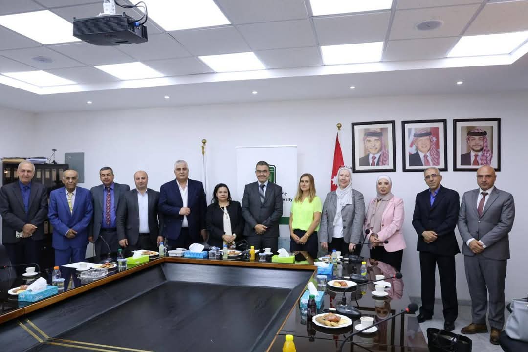 وفد ألماني يزور جامعة عجلون الوطنية لتعزيز التعاون الأكاديمي
