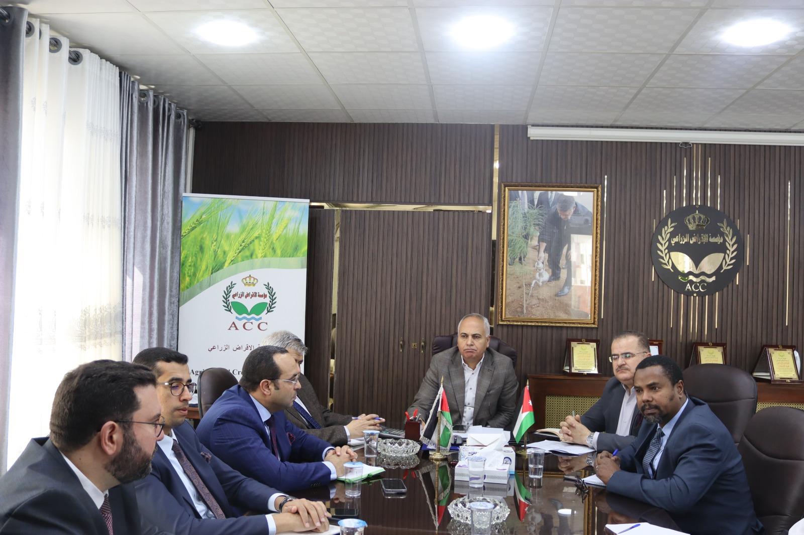 الإقراض الزراعي تبحث توفير حلول تمويلية لتطوير مشاريع زراعية