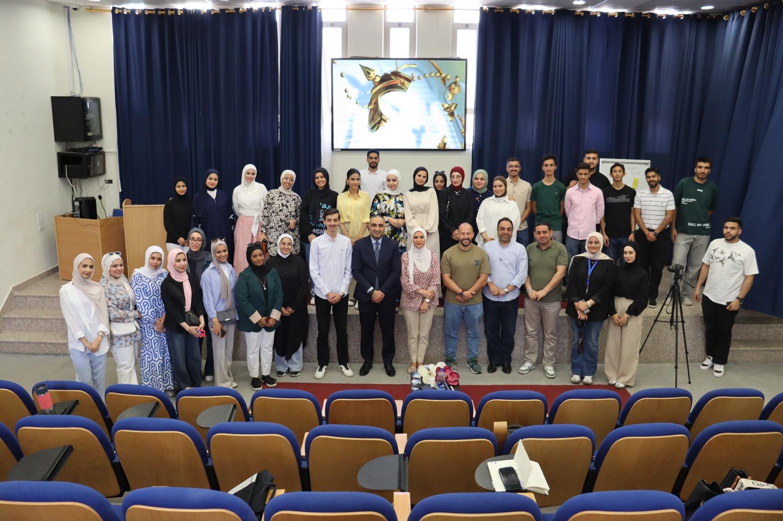 - تامر بسيسو يُلهم طلبة جامعة العقبة للتكنولوجيا بتجربته في صناعة المحتوى الرقمي