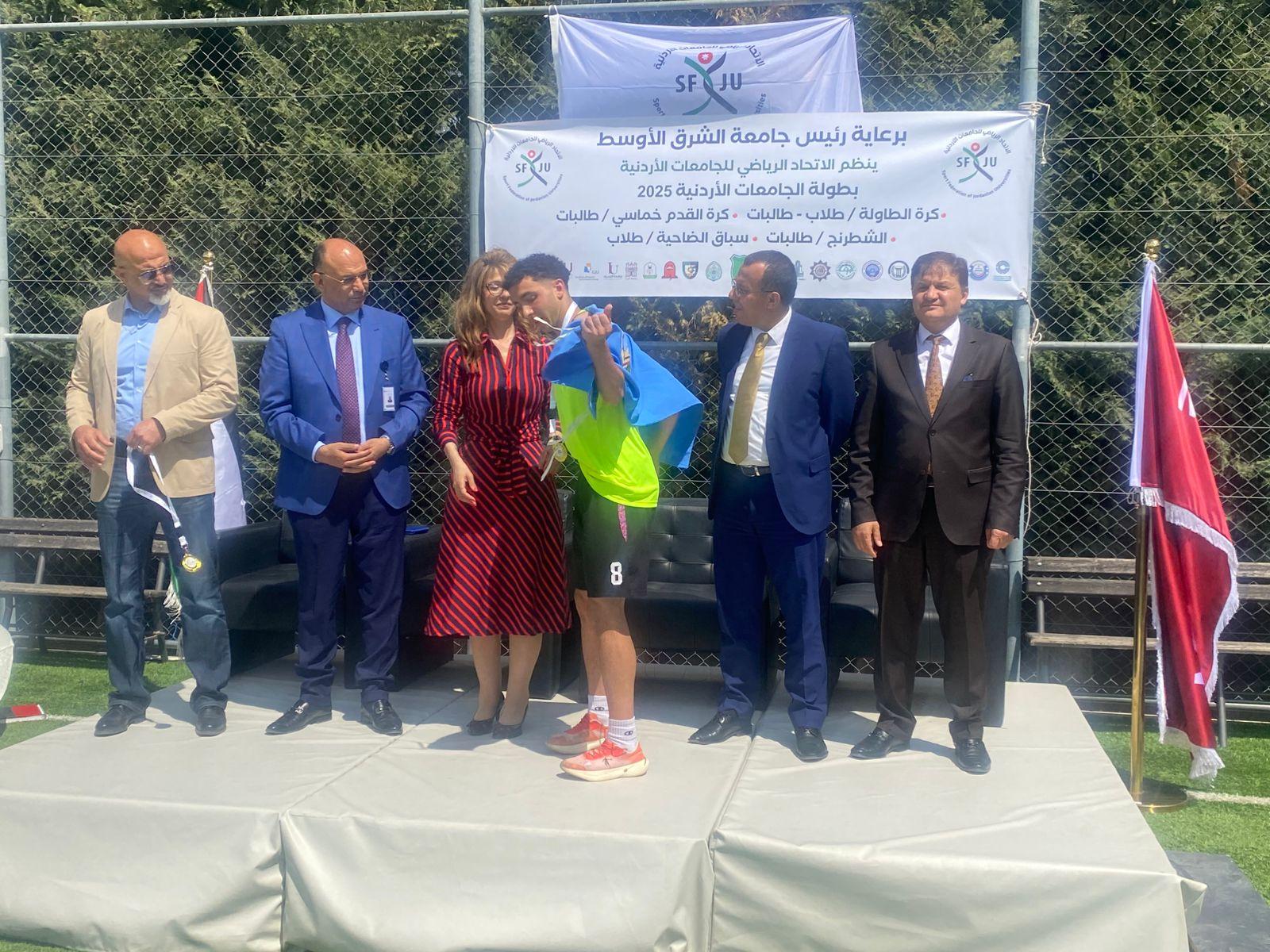 جامعة الزرقاء تحصد المركز الثاني بين الجامعات الأردنيه في سباق الضاحيه