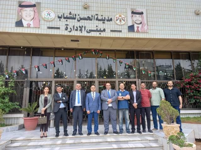 لجنة الشباب النيابية تزور مدينة الحسن للشباب وتطّلع على خطط التأهيل والصيانة