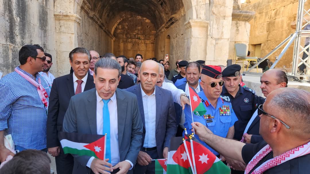 بالصور...جرش تحتفل بعيد الاستقلال