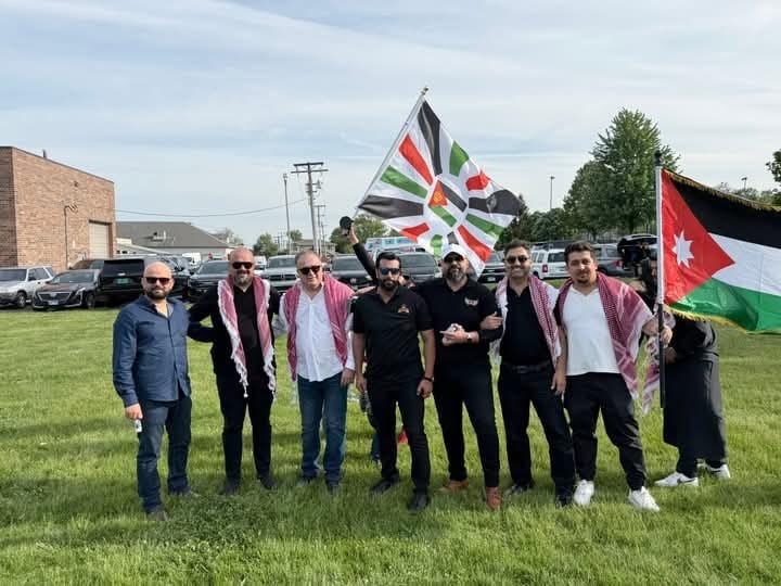 الجالية الاردنيه في شيكاغو تحتفل بعيد الاستقلال الـ79