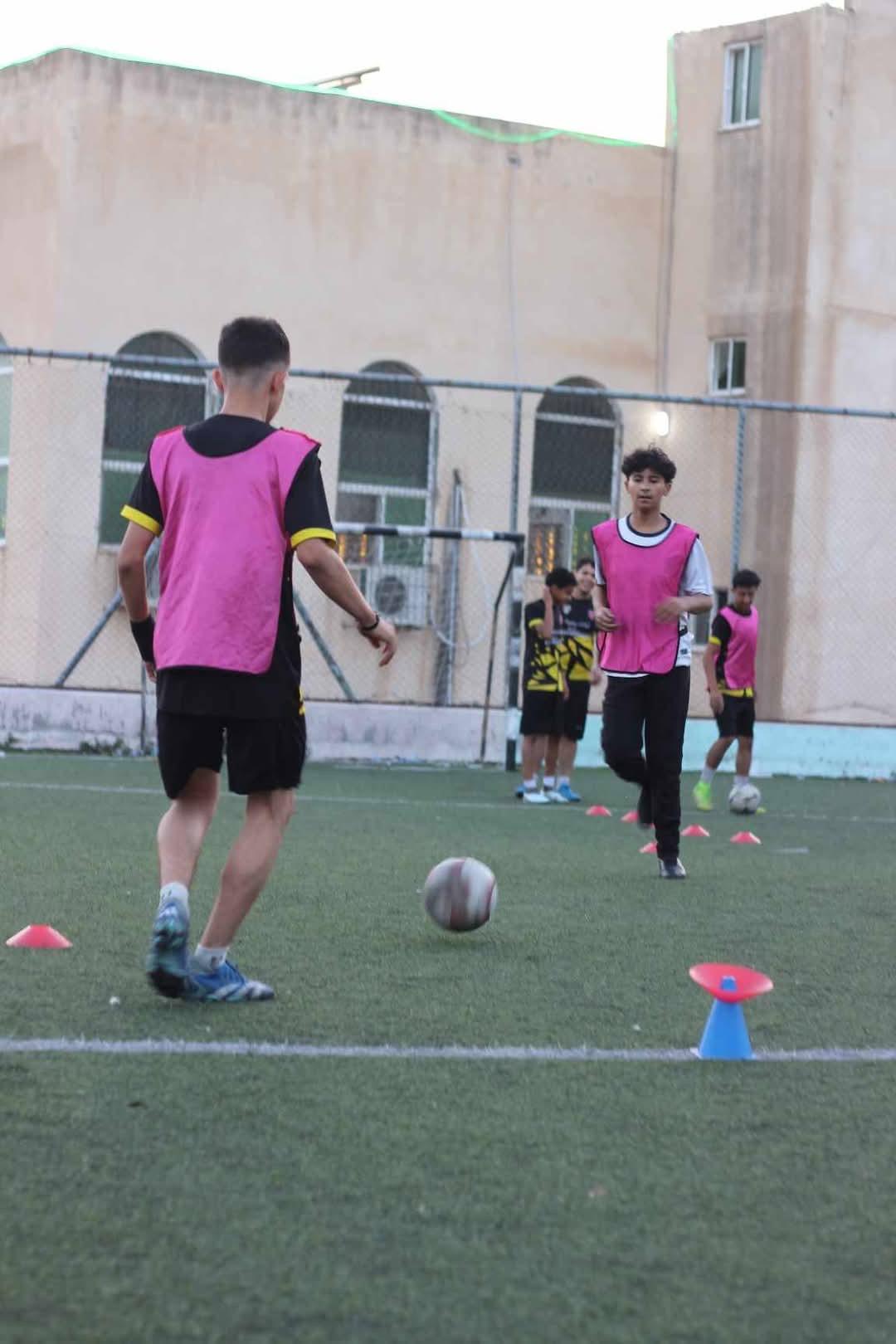 بطولة خماسيات كرة القدم في مركز شباب المنشية بمناسبة عيد الاستقلال