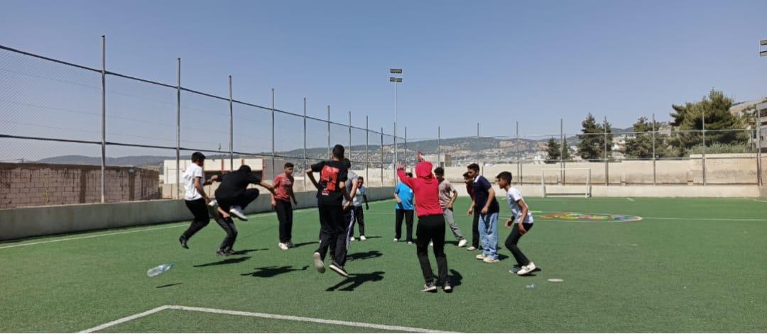 نشاط رياضي في مركز شباب عنجرة لتعزيز المهارات واكتشاف المواهب