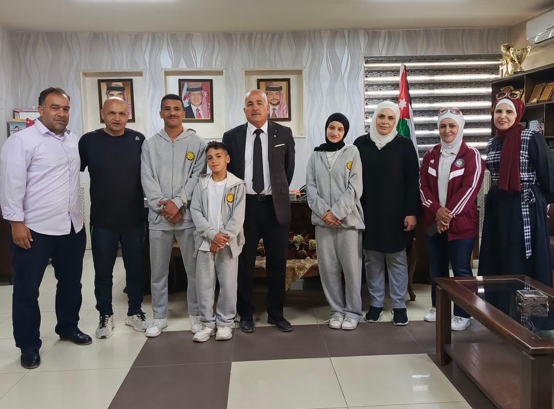 شديفات يهنئ الطلبة الفائزين بجائزة الملك عبدالله الثاني للياقة البدنية