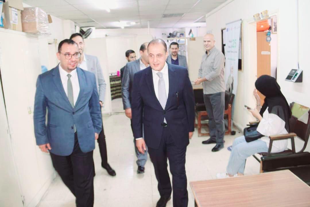 مديرية صحة عجلون تهنئ الدكتور هاشم العبداللات