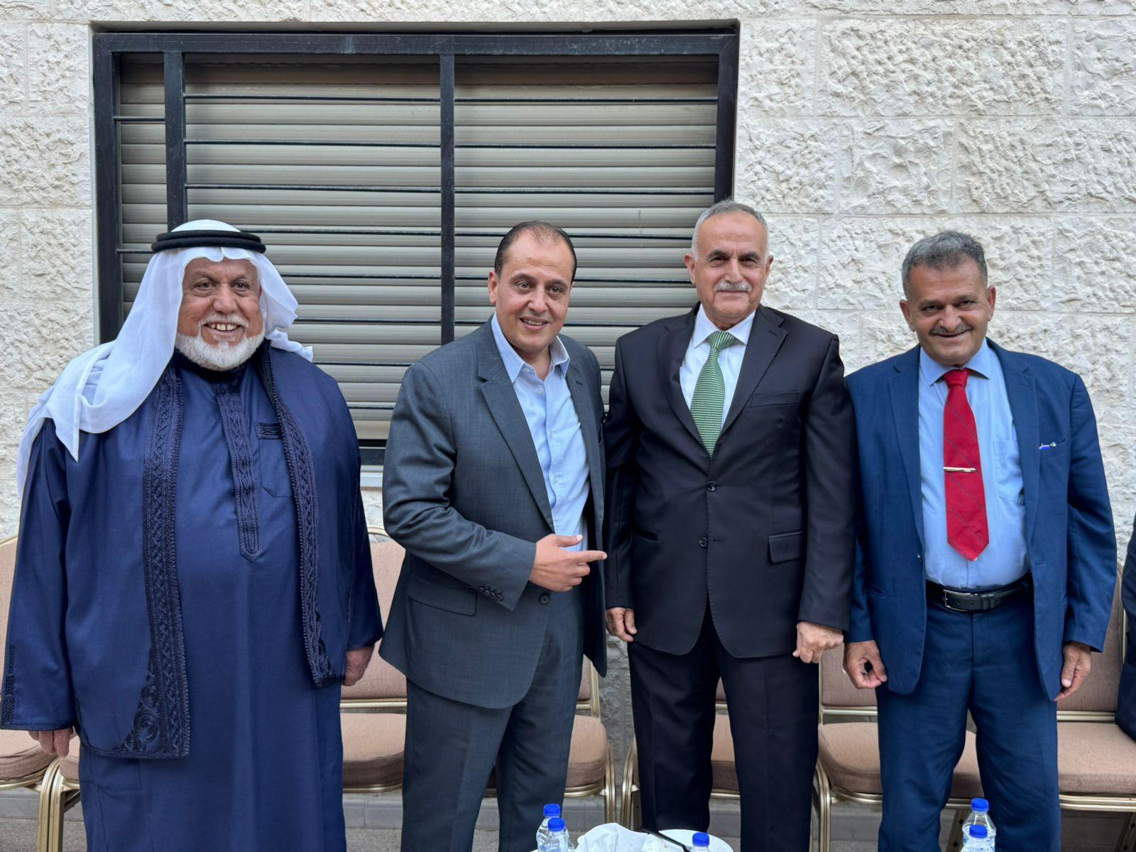 العبداللات يستقبل المهنئين بمناسبة تعيينه محافظا في الداخلية