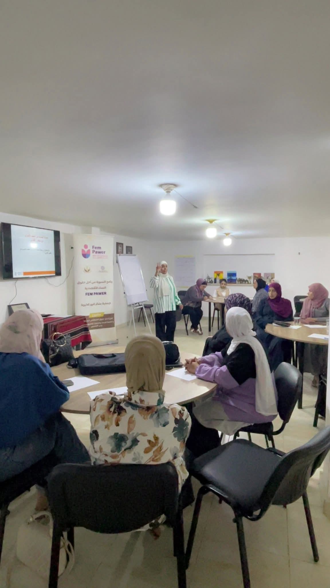 اختتمت جمعية بشائر النور الخيرية الورشة التدريبية الثالثة