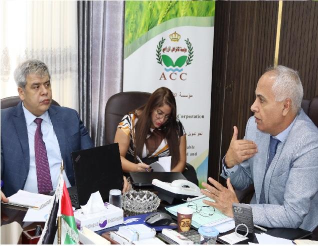 الإقراض الزراعي تبحث مع البنك الإسلامي وصندوق التضامن تنفيذ برنامج حصاد