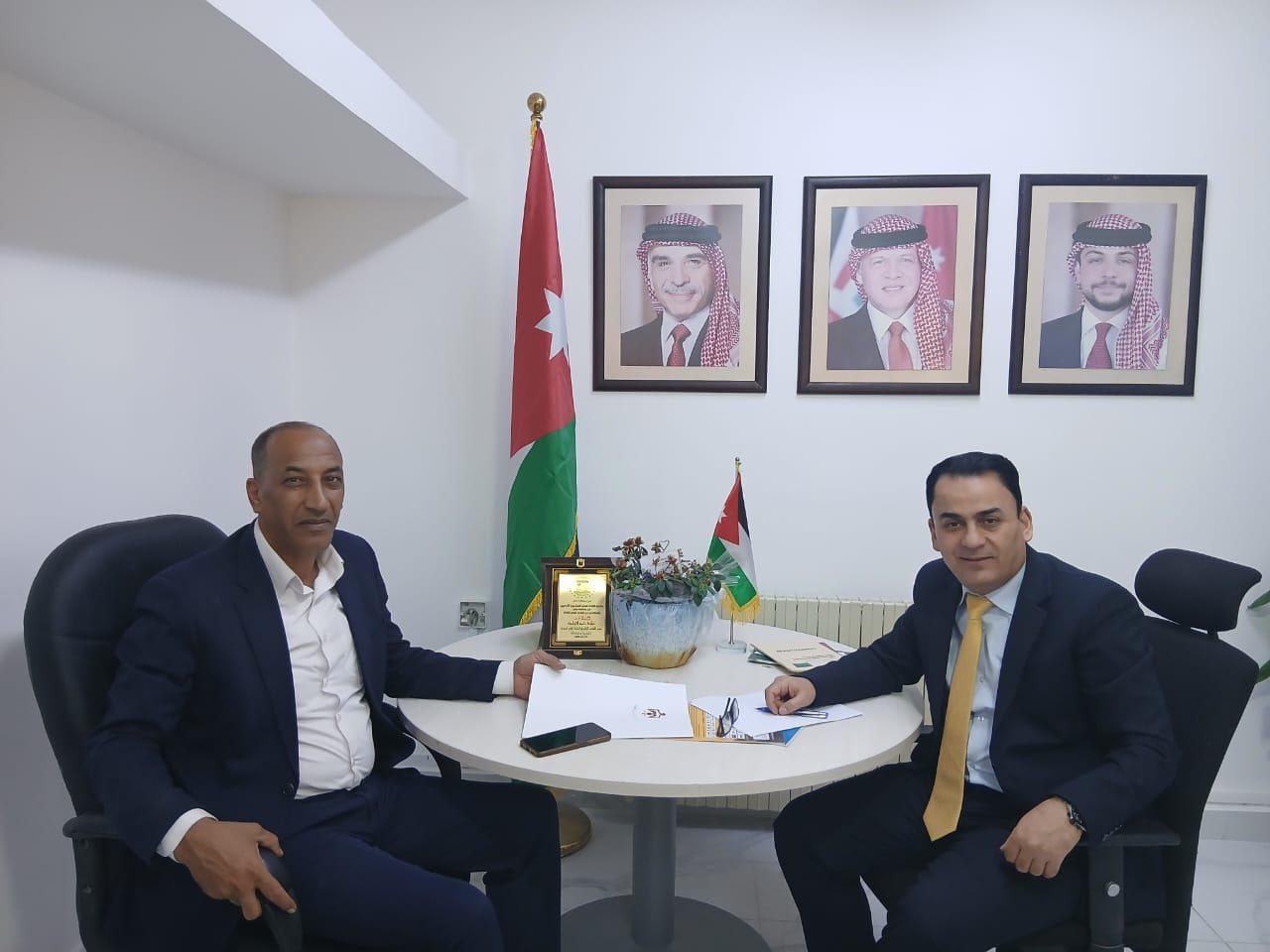 اجتماع مشترك بين الممثل الإقليمي للشرق الأوسط والاتحاد العام للجمعيات الخيرية