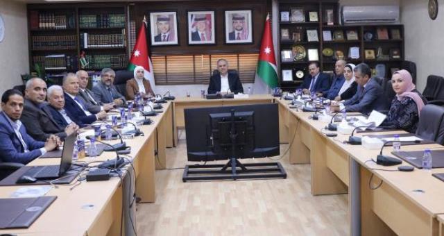  وزير العدل يلتقي جمعية المحاسبين القانونيين
