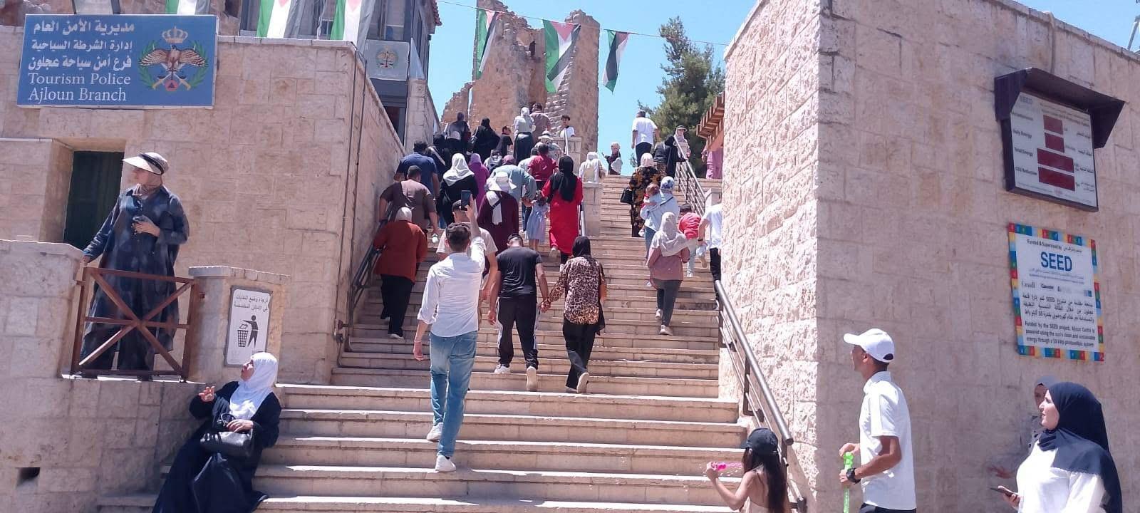 حركة سياحية نشطة وإشغال مرتفع في عجلون