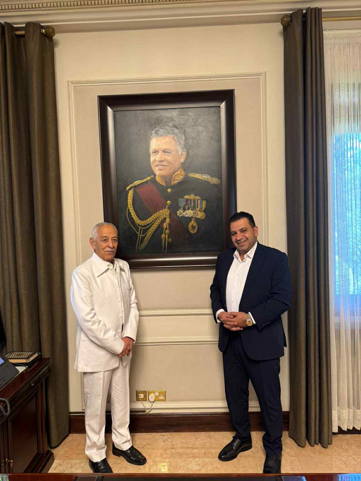 النائب السعود: على نهج الملك نسيّر ٢٠ شاحنة غذائية وعيادات طبية لأهلنا في غزة