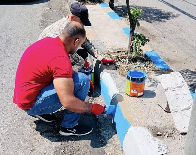 كفرنجة: تأهيل المدخل الرئيسي ضمن خطة لتحسين المشهد البصري