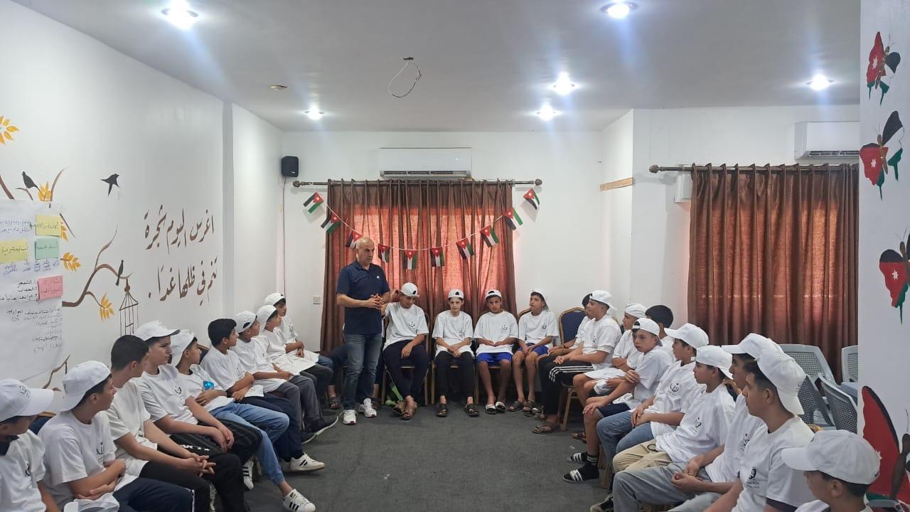 إنطلاق فعاليات معسكر النشاط الرياضي والبدني في مركز شباب وشابات سهل حوران