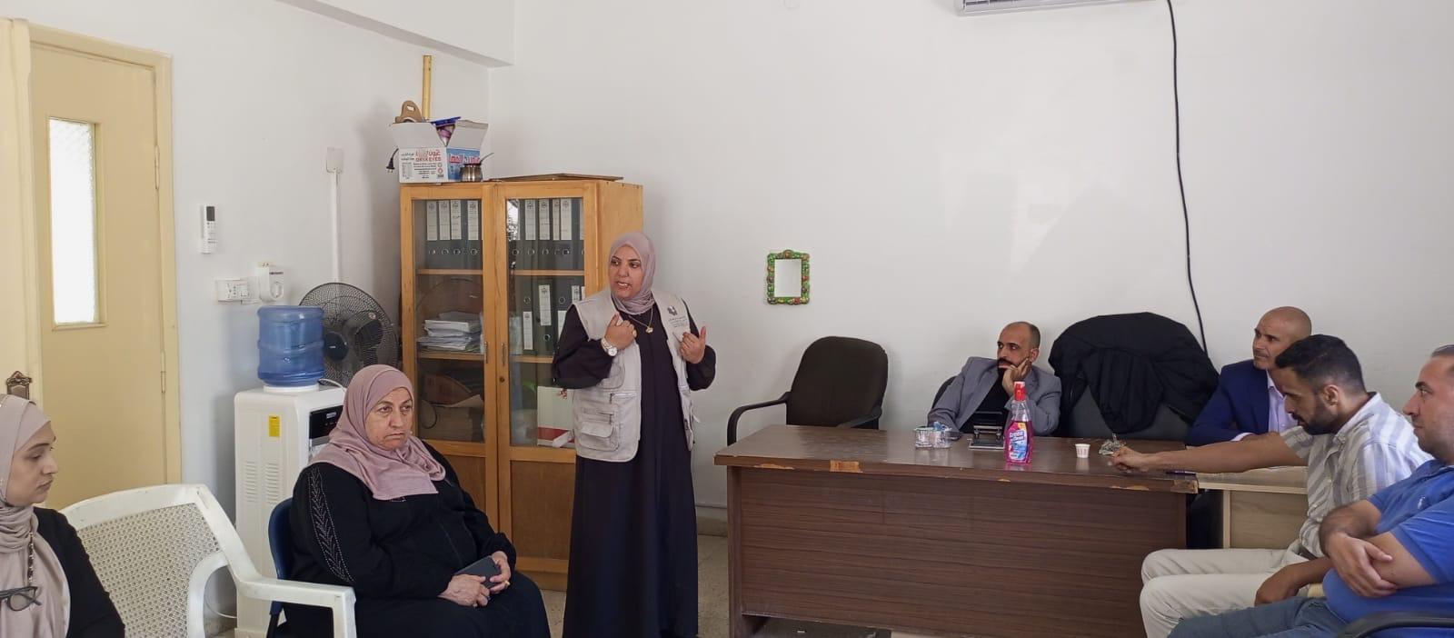 جلسة تعريفية بجائزة الحسين بن عبدالله الثاني للعمل التطوعي في مركز صحي وادي الكرك – سكا