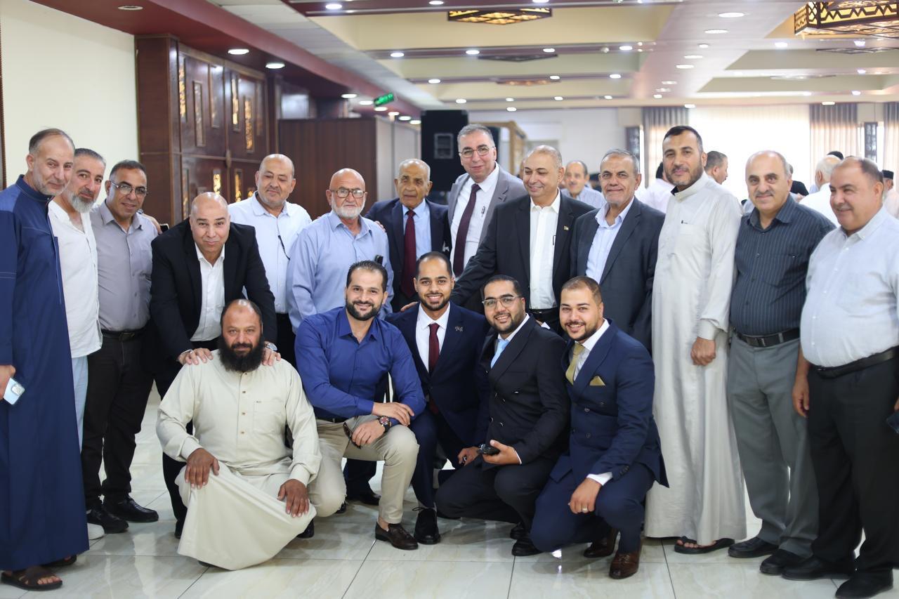 السلايمة يُقيم وليمة غداء بمناسبة زفاف المهندس بلال منذر السلايمة