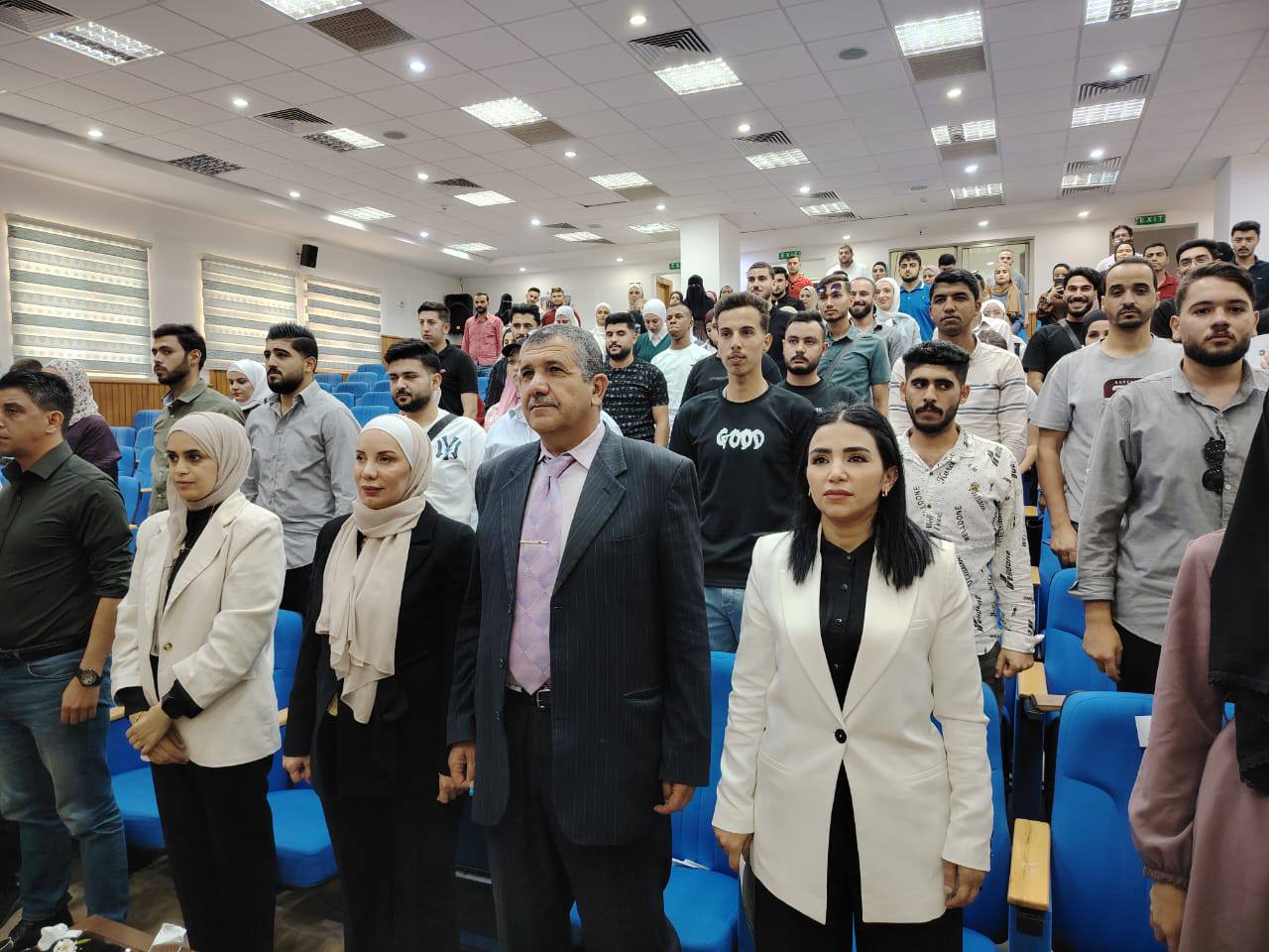 جلسة تعريفية بجائزة الحسين بن عبدالله الثاني للعمل التطوعي في جامعة عجلون الوطنية