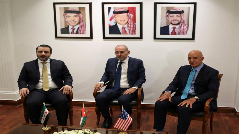 بدء اجتماع أردني سوري أميركي في عمّان لبحث الأوضاع في سوريا