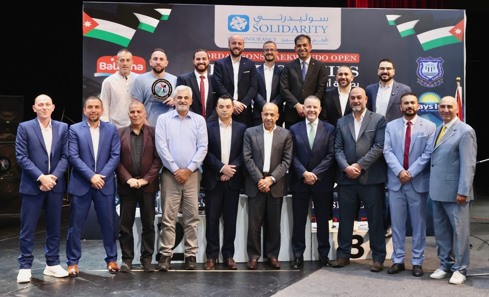 بطولة أبناء الأردن المفتوحة للتايكواندو تنطلق برعاية “سوليدرتي” وتنظيم أكاديمية أبو لبده الدولية