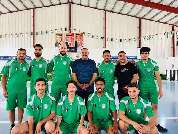 جامعة عجلون الوطنية تشارك في بطولة ودية رياضية مع جامعة جرش